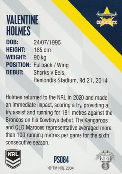 2021 NRL Traders - Pearl Specials #PS084 Valentine Holmes Back